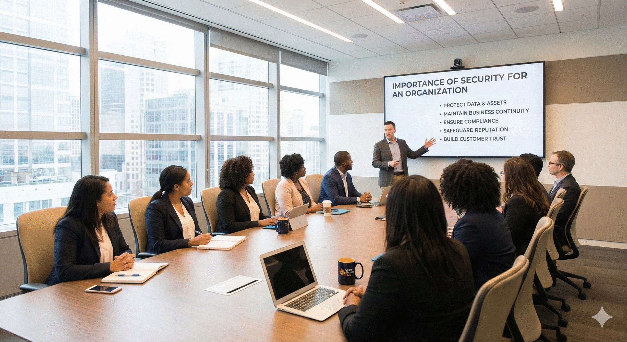 Importance of Security for an organization.