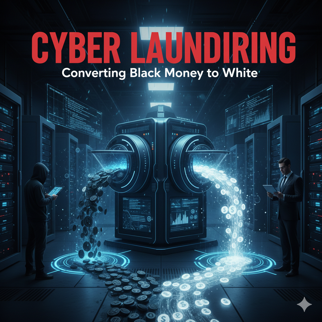 CYBER LAUNDERING: Converting Black Money to White