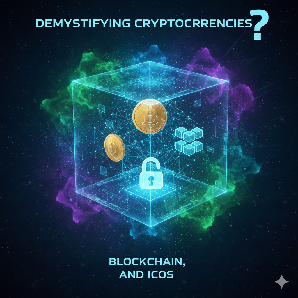 Demystifying Cryptocurrencies, Blockchain, and ICOs