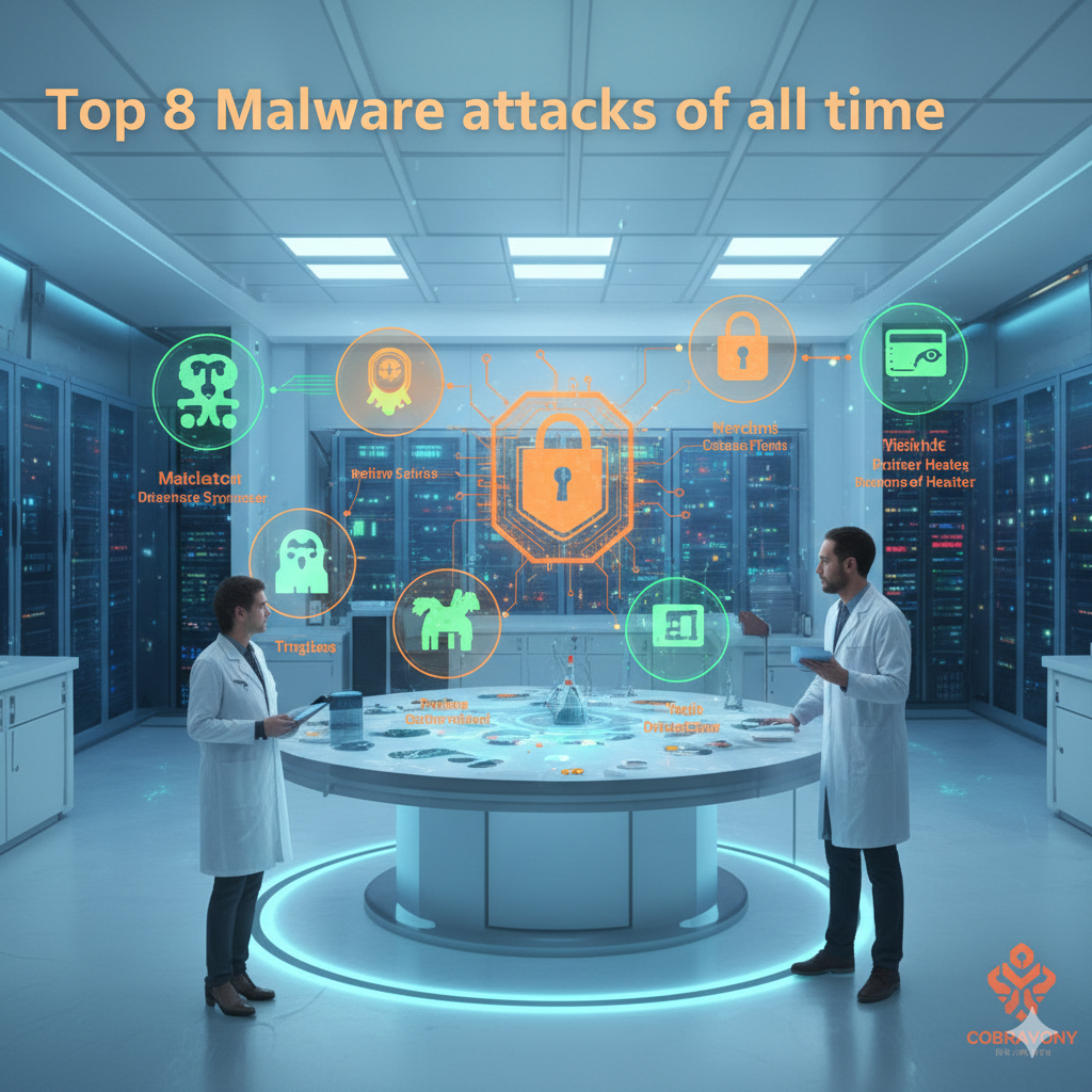 Top 8 Malware attacks of all time.