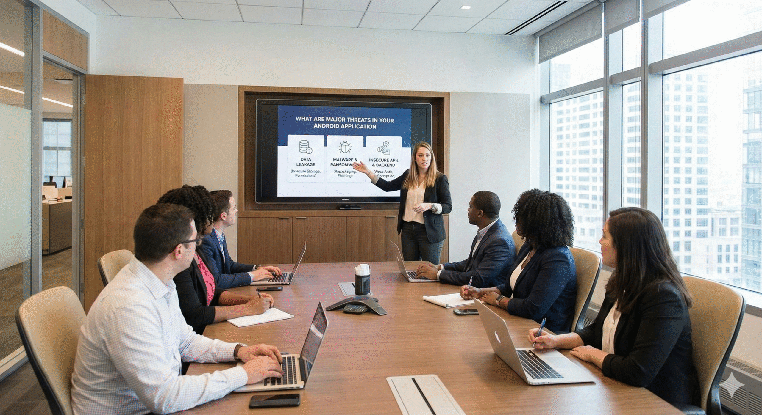 What are major threats in your android application