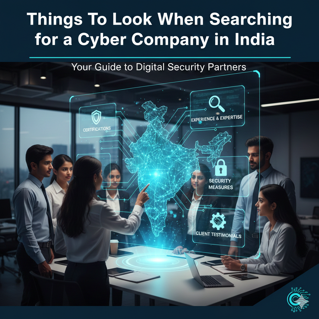 Things To Look For When Searching for a Cyber Company in India