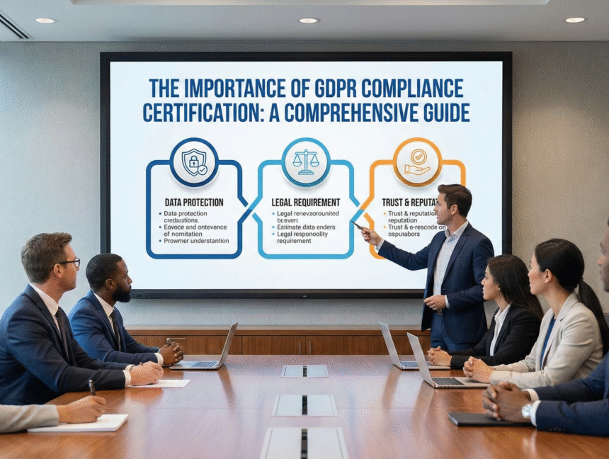 The Importance of GDPR Compliance Certification: A Comprehensive Guide