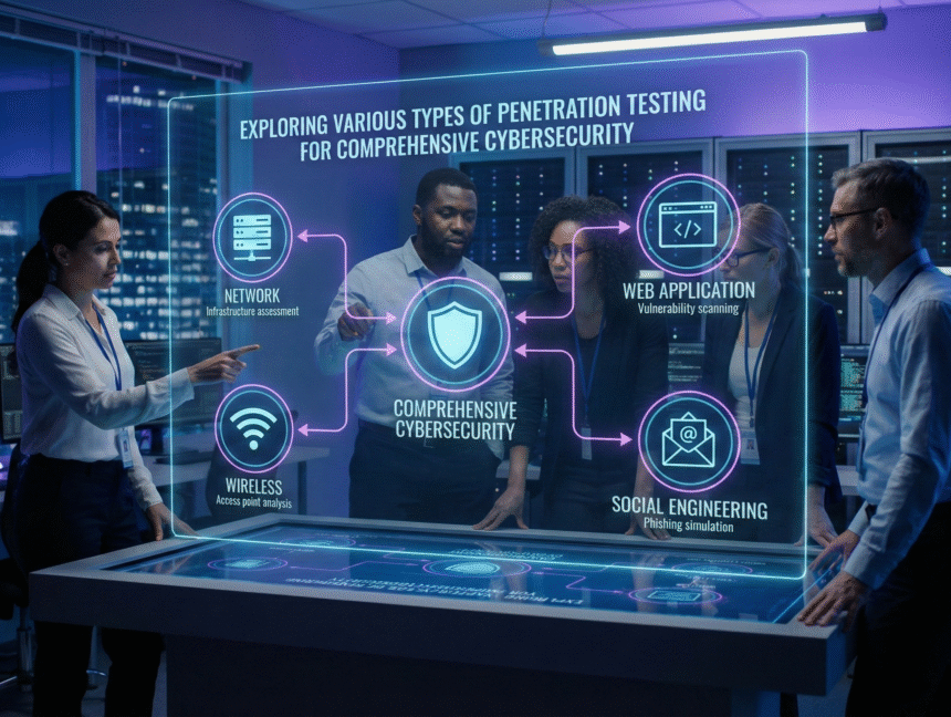 Exploring the Various Types of Penetration Testing for ensuring Comprehensive Cybersecurity