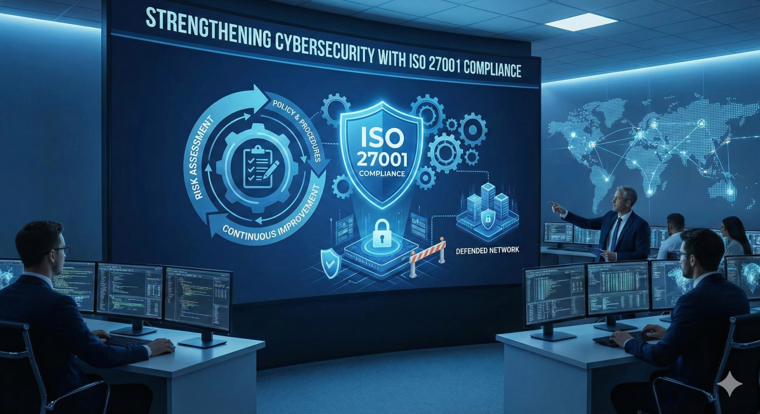 Strengthening Cybersecurity with ISO 27001 Compliance