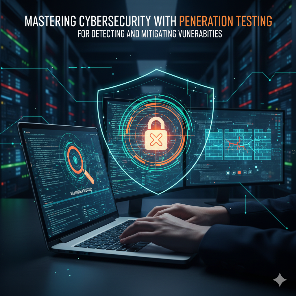 Mastering Cybersecurity with Penetration Testing for Detecting and Mitigating Vulnerabilities