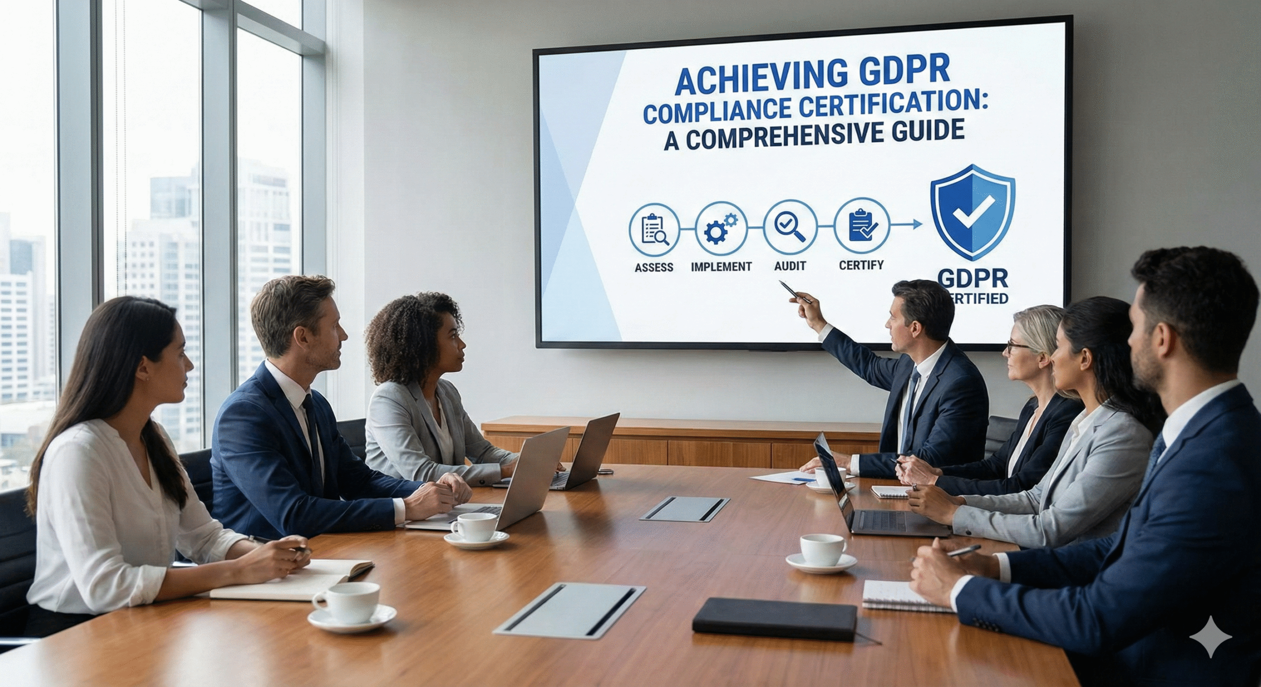 Achieving GDPR Compliance Certification : A Comprehensive Guide